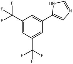 4-(3,5-BIS-TRIFLUOROMETHYL-PHENYL)-1H-IMIDAZOLE Structure