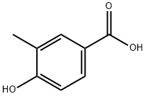 4-HYDROXY-3-METHYLBENZOIC ACID Structure