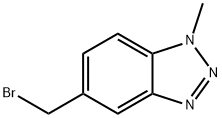 5-(BROMOMETHYL)-1-METHYL-1H-1,2,3-BENZOTRIAZOLE Structure