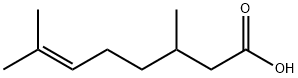 CITRONELLIC ACID Structure