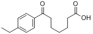 7-(4-ETHYLPHENYL)-7-OXOHEPTANOIC ACID Structure