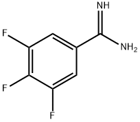 3,4,5-TRIFLUORO-BENZAMIDINE Structure