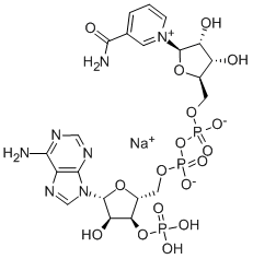 3'-NADP SODIUM SALT Structure