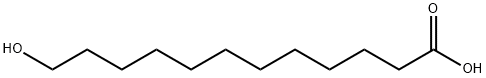 12-HYDROXYDODECANOIC ACID Structure