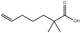 2,2-DIMETHYL-6-HEPTENOIC ACID Structure