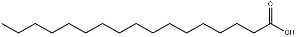 HEPTADECANOIC ACID Structure