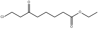 Ethyl-6-oxo-8-chloroctanoate Structure