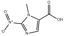 1-Methyl-2-nitro-1H-iMidazole-5-carboxylic acid Structure