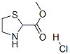 METHYL THIAZOLIDINE-2-CARBOXYLATE HYDROCHLORIDE Structure