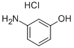 3-AMINOPHENOL HYDROCHLORIDE Structure