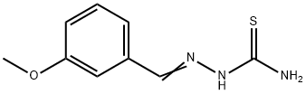 [(3-methoxyphenyl)methylideneamino]thiourea Structure