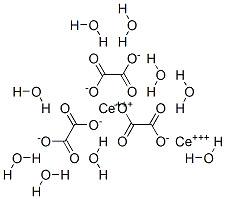 CERIUM(III) OXALATE NONAHYDRATE Structure