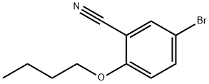 5-BROMO-2-BUTOXY-BENZONITRILE Structure