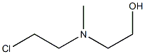 2-(2-CHLOROETHYL)METHYLAMINOETHANOLHYDROCHLORIDE Structure