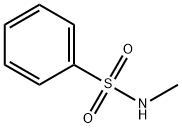 N-METHYLBENZENESULFONAMIDE Structure