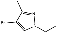 4-BROMO-1-ETHYL-3-METHYL-1H-PYRAZOLE Structure