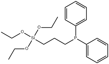 DIPHENYL[3-(TRIETHOXYSILYL)PROPYL]PHOSPHINE Structure