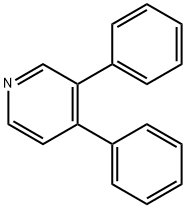 3,4-DIPHENYLPYRIDINE Structure