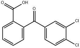 2-(3,4-DICHLOROBENZOYL)BENZOIC ACID Structure