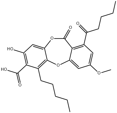 LOBARIC ACID Structure