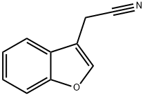 1-BENZOFURAN-3-YLACETONITRILE Structure