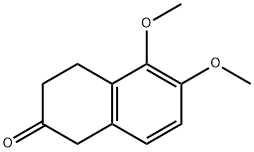 5,6-DIMETHOXY-2-TETRALONE Structure