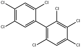 2,2',3,4,4',5',6-HEPTACHLOROBIPHENYL Structure