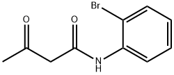 N-(2-bromophenyl)-3-oxobutanamide Structure