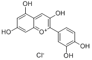 CYANIDIN CHLORIDE Structure