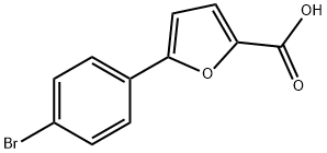 5-(4-BROMOPHENYL)-2-FUROIC ACID  98 Structure