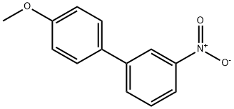 1,1'-BIPHENYL, 4'-METHOXY-3-NITRO- Structure