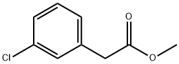 METHYL 3-CHLOROPHENYLACETATE Structure