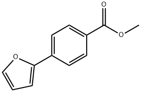 4-FURAN-2-YL-BENZOIC ACID METHYL ESTER Structure