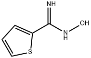 N'-HYDROXY-2-THIOPHENECARBOXIMIDAMIDE Structure