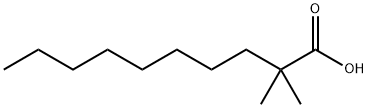 2,2-DIMETHYLDECANOIC ACID Structure