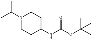 tert-Butyl (1-isopropylpiperidin-4-yl)carbaMate Structure