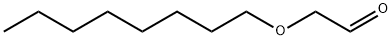 OCTYL OXY-ACETALDEHYDE Structure