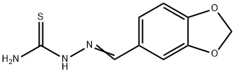 PIPERONAL THIOSEMICARBAZONE Structure