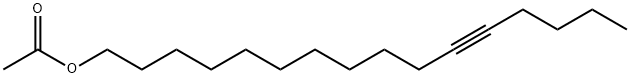 11-HEXADECYNYL ACETATE Structure