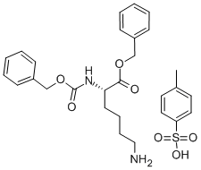 Z-L-LYSINE BENZYL ESTER 4-TOLUENESULFONATE SALT Structure