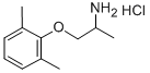 Mexiletine hydrochloride  Structure