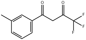 4,4,4-TRIFLUORO-1-(3-METHYLPHENYL)-1,3-BUTANEDIONE Structure