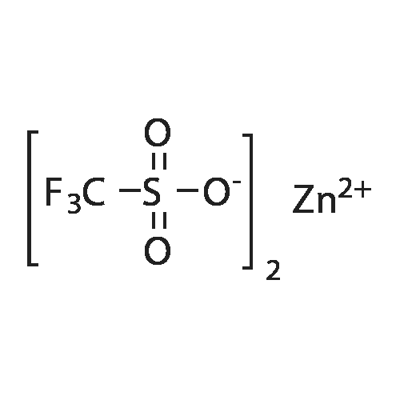 Zinc trifluoromethanesulfonate Structure