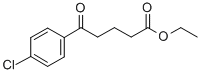 ETHYL 5-(4-CHLOROPHENYL)-5-OXOVALERATE Structure