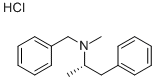 BENZPHETAMINE HYDROCHLORIDE--DEA Structure