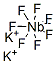 POTASSIUM HEPTAFLUORONIOBATE(V) Structure