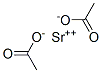 STRONTIUM ACETATE Structure