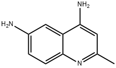 4,6-DIAMINO-2-METHYL-QUINOLINE Structure