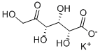 5-KETO-D-GLUCONIC ACID POTASSIUM SALT Structure