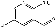 2-amino-5-chloronicotinaldehyde Structure